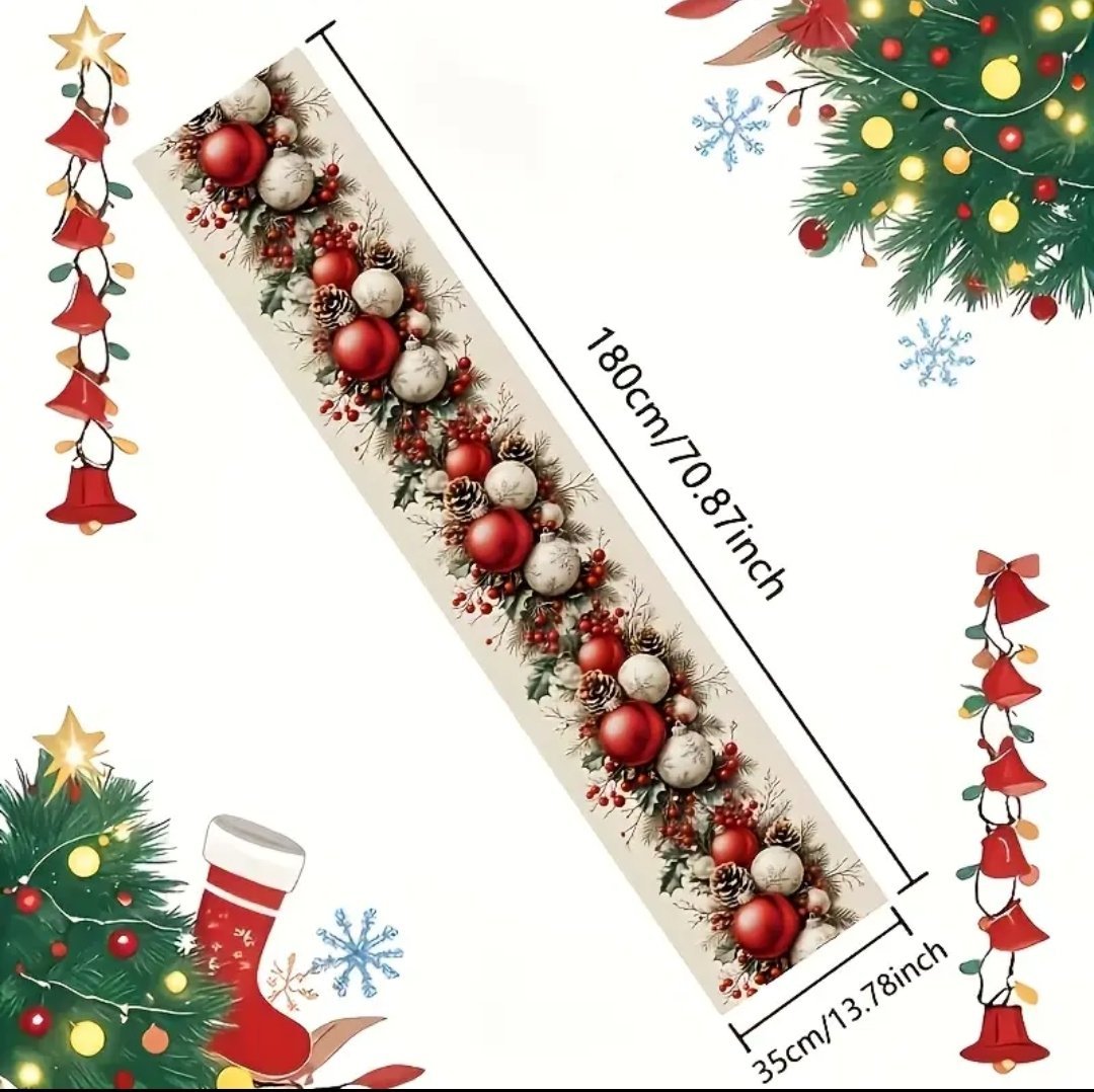 Camino de Mesa Navideño - Imagen 2